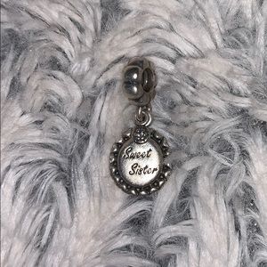 Sweet sister pandora charm